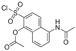 CAS#: 58596-09-1， 5-(Acetylamino)-1-(Acetyloxy)Naphthalene-2-Sulphonyl Chloride