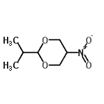 CAS 登录号：58619-88-8， 2-异丙基-5-硝基-1,3-二恶烷