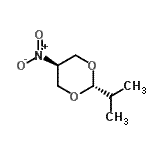 CAS#: 58619-97-9， trans-2-Isopropyl-5-Nitro-1,3-Dioxane
