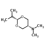 CAS#: 58620-03-4， cis-2-Isopropyl-N,N-Dimethyl-1,3-Dioxan-5-Amine