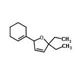 CAS#: 586346-14-7， 5-(1-Cyclohexen-1-Yl)-2,2-Diethyl-2,5-Dihydrofuran