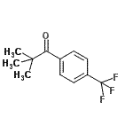 CAS 登录号：586346-65-8， 2,2-二甲基-1-[4-(三氟甲基)苯基]-1-丙酮