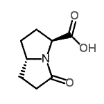CAS#: 586409-94-1， (3S,7aS)-5-Oxohexahydro-1H-Pyrrolizine-3-Carboxylic Acid