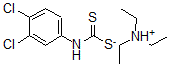 structure of CAS# 58655-32-6, Triethylammonium N-(3,4-Dichlorophenyl)Dithiocarbamate