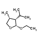 CAS#: 586953-16-4， (2R,3S,4R)-2-Ethoxy-3-Isopropyl-4-Methyltetrahydrofuran