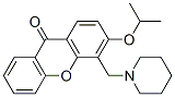 CAS 登录号：58741-69-8， 3-异丙氧基-4-(哌啶甲基)-9H-氧杂蒽-9-酮