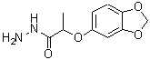 结构式 CAS# 588679-99-6, 2-(1,3-苯并二氧戊环-5-基氧基)丙酰肼