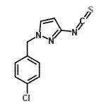 CAS#: 588695-59-4， 1-(4-Chlorobenzyl)-3-Isothiocyanato-1H-Pyrazole