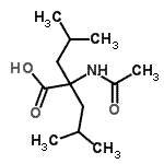 CAS#: 588708-33-2， N-Acetyl-2-Isobutylleucine