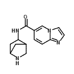 CAS#: 588724-70-3， N-(2-Azabicyclo[2.2.1]Hept-5-Yl)Imidazo[1,2-a]Pyridine-6-Carboxamide