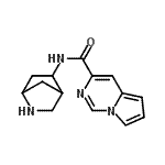 CAS#: 588725-53-5， N-(2-Azabicyclo[2.2.1]Hept-5-Yl)Pyrrolo[1,2-c]Pyrimidine-3-Carboxamide