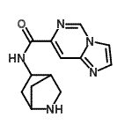 CAS#: 588725-69-3， N-(2-Azabicyclo[2.2.1]Hept-5-Yl)Imidazo[1,2-c]Pyrimidine-7-Carboxamide