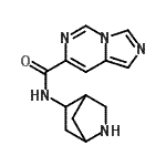 CAS#: 588725-70-6， N-(2-Azabicyclo[2.2.1]Hept-5-Yl)Imidazo[1,5-c]Pyrimidine-7-Carboxamide