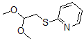 CAS 登录号：5897-97-2， (吡啶-2-基硫代)-乙醛二甲基缩醛