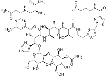 CAS#: 58995-26-9， N1-(3-(Methylsulfinyl)Propyl)Bleomycinamide