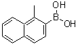 结构式 CAS# 590401-47-1, (1-甲基-2-萘基)硼酸