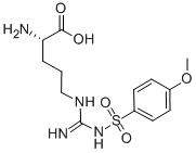 CAS#: 59052-83-4， N5-[Imino[[(4-Methoxyphenyl)Sulfonyl]Amino]Methyl]-L-Ornithine