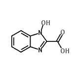 CAS#: 59118-50-2， 1-Hydroxy-1H-Benzimidazole-2-Carboxylic Acid