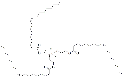 CAS#: 59118-79-5， (Methylstannylidyne)Tris(Thioethylene) Trioleate