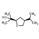 CAS#: 591208-79-6， 2-[(2R,4S)-4-Isopropyltetrahydro-2-Furanyl]-2-Propanol