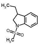 CAS#: 591219-80-6， 3-Ethyl-1-(Methylsulfonyl)Indoline