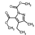 CAS#: 591234-54-7， Dimethyl 4-Ethyl-3-Methyl-1H-Pyrazole-1,5-Dicarboxylate