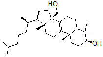 CAS#: 59200-39-4， 32-Hydroxy-24,25-Dihydrolanosterol
