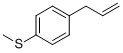 structure of CAS# 59209-68-6, 3-[4-(Methylthio)Phenyl]-1-Propene;3-[4-(METHYLTHIO)PHENYL]-1-PROPENE