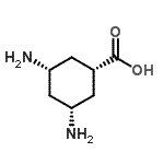 CAS#: 592537-89-8， (1r,3R,5S)-3,5-Diaminocyclohexanecarboxylic acid