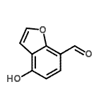 CAS#: 59254-29-4， 4-Hydroxy-1-Benzofuran-7-Carbaldehyde