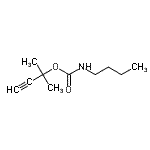 CAS#: 59255-60-6， 2-Methyl-3-Butyn-2-Yl Butylcarbamate