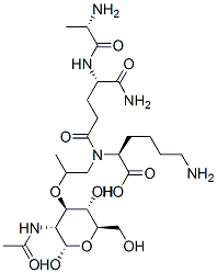 CAS#: 59275-09-1， N-Acetylmuramyl-Alanyl-Isoglutaminyl-Lysine