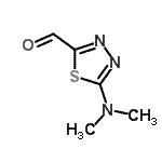 CAS#: 59288-54-9， 5-(Dimethylamino)-1,3,4-Thiadiazole-2-Carbaldehyde