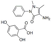 CAS#: 59302-11-3， Aminophenazone 2,5-Dihydroxybenzoate
