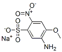 CAS#: 59312-73-1， Sodium 5-Amino-4-Methoxy-2-Nitrobenzenesulphonate