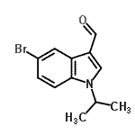 CAS#: 593235-95-1， 5-Bromo-1-Isopropyl-1H-Indole-3-Carbaldehyde