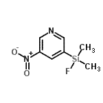 CAS#: 593287-43-5， 3-[Fluoro(Dimethyl)Silyl]-5-Nitropyridine