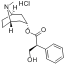 结构式 CAS# 5934-50-9, 莨菪碱盐酸盐