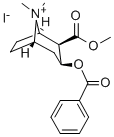 CAS#: 5937-29-1， (1R,2R,3S,5S)-3-(Benzoyloxy)-2-(methoxycarbonyl)-8,8-dimethyl-8-Azoniabicyclo[3.2.1]octane iodide