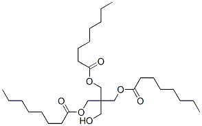 CAS 登录号：59400-09-8， 2-(羟基甲基)-2-[[(1-氧代辛基)氧基]甲基]丙烷-1,3-二基二辛酸酯