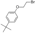 structure of CAS# 5952-59-0, 1-(2-Bromoethoxy)-4-Tert-Butylbenzene;1-(2-Bromoethoxy)-4-Tert-Butyl-Benzene;Zinc01871245;Ga-0819