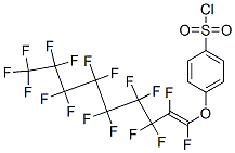 CAS#: 59536-15-1， 4-[(Heptadecafluorononenyl)Oxy]Benzenesulphonyl Chloride