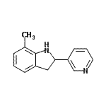 CAS#: 595547-35-6， 7-Methyl-2-(3-Pyridinyl)Indoline