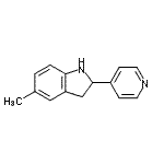 CAS#: 595547-88-9， 5-Methyl-2-(4-Pyridinyl)Indoline