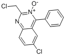 CAS#: 5958-24-7， 6-Chloro-2-(Chloromethyl)-3-Oxido-4-Phenyl-Quinazoline