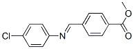 CAS#: 59584-22-4， Methyl 4-[[(4-Chlorophenyl)Imino]Methyl]Benzoate