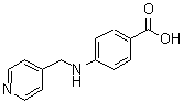 structure of CAS# 5966-20-1, 4-[(4-Pyridinylmethyl)Amino]Benzoic Acid;4-((pyridin-4-ylmethyl)amino)benzoic acid;4-[(4-pyridinylmethyl)amino]benzoic acid;4-[(4-pyridylmethyl)amino]benzoic acid