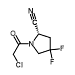 CAS#: 596817-02-6， (2S)-1-(Chloroacetyl)-4,4-Difluoro-2-Pyrrolidinecarbonitrile