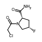 CAS#: 596817-05-9， (4S)-1-(Chloroacetyl)-4-Fluoro-L-Prolinamide