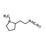 CAS#: 596826-70-9， 2-(2-Isocyanatoethyl)-1-Methylpyrrolidine